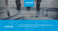 Desktop Screenshot of kapsamdenetim.com